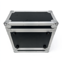 OEM/ODM Rakitan Flight Case 5U Gaya Amerika, Tahan Air IP67, Perlindungan Tugas Berat, Garansi 3 Tahun, 4 Kaki Karet