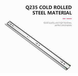 45MM Normal Q235 Steel <strong>Ball</strong> <strong>Bearing</strong> <strong>Slides</strong> for Cabinet <strong>Drawer</strong> - Product Image 3