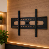 Braket Dinding TV Ekstra Kokoh Dapat Dimiringkan 45-90 Inci Kapasitas 65kg VESA 700x500 Hemat Ruang Desain Tipis 80mm Dudukan TV
