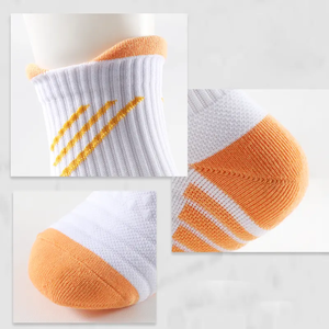 नए अनुकूलित सांस लेने योग्य टेरी एकमात्र चल रहे मोजे सभी सीज़न कसरत मोजे कुशिंग समर्थन टखने खेल मोजे - Product Image 4