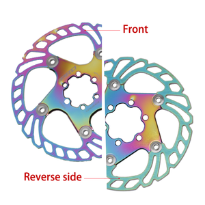 Rastrillo ISC de acero inoxidable <span class=keywords><strong>para</strong></span> bicicleta, rastrillo eléctrico de 140 / 160 / 180 / 203 Mm, otor - Product Image 4