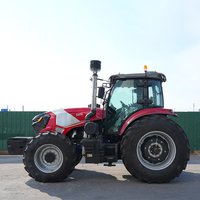 Livraison gratuite tracteur hydraulique diesel 4 roues motrices rizière tracteurs agricoles agricoles compacts tracteurs à roues à vendre