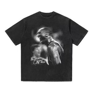 [Colección Star] <span class=keywords><strong>Camiseta</strong></span> de Manga Corta 100% Algodón, Corte Holgado, Estilo Retro Americano, Curry, Paul George, MJ Irving, Rose, Harden, para Hombre - Product Image 6