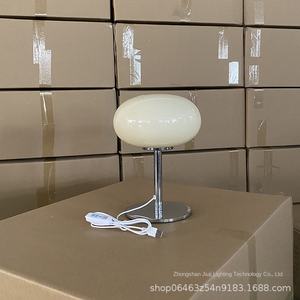 Lampe de table de bureau transfrontalière Bauhaus post-moderne Simple <span class=keywords><strong>veilleuse</strong></span> médiévale LED lumière blanche chaude batterie d'usine directe - Product Image 3