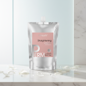Keratin-loción profesional para permanente del cabello, crema relajante para el cabello, sin daños - Product Image 5