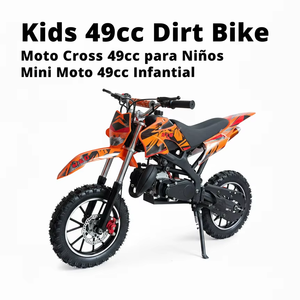 Precio Directo de Fábrica, Motocicleta Todoterreno de Gasolina de 49cc para Niños, Motocross de 2 Tiempos, Aventura Juvenil, 40-60km/h, Envío Gratis - Product Image 1
