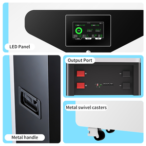 ระบบพลังงานแสงอาทิตย์แบบออลอินวันสำหรับบ้าน  แบตเตอรี่สำรองไฟบ้าน  ขนาด 5KWH 10KWH 15KWH 20KWH ของเคนยา - Product Image 5
