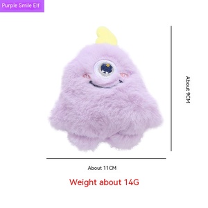 Wholesale Multicolor Big-eyed Monster Animal Shape Soft <b>Plush</b> Interactive Cat Catnip Chew Toy Pet Bite Resistant Wear <b>Plush</b> Toys - Product Image 5