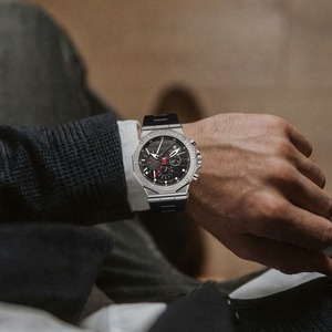 Montre à quartz de luxe DK&YT pour <span class=keywords><strong>homme</strong></span>, acier inoxydable, cadran carré, chronographe en cristal, montre multifonction - Product Image 6