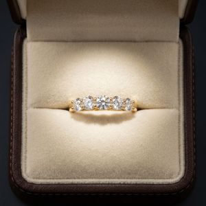 Xinfly Solid 18K Gold Diamond Mariner Link Bracelet 0.40ctw Pave Anchor Chain AU750 Retro <b>Stacking</b> Daily Luxury Factory Price - Product Image 3
