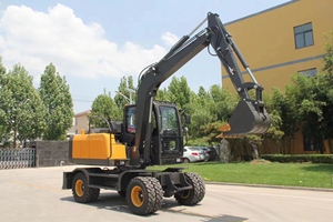 7.5 tấn bánh xe máy xúc nhà máy bán jiahe Sơn Đông kỹ thuật thiết bị xây dựng chất lượng Digger Trái Đất di chuyển máy móc - Product Image 5