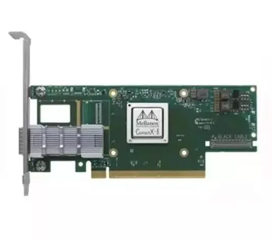 ConnectX-6 InfiniBand/kartu adaptor Ethernet 100 Gb/s (HDR100 EDR IB 100GbE) aplikasi nirkabel jaringan antarmuka PCI