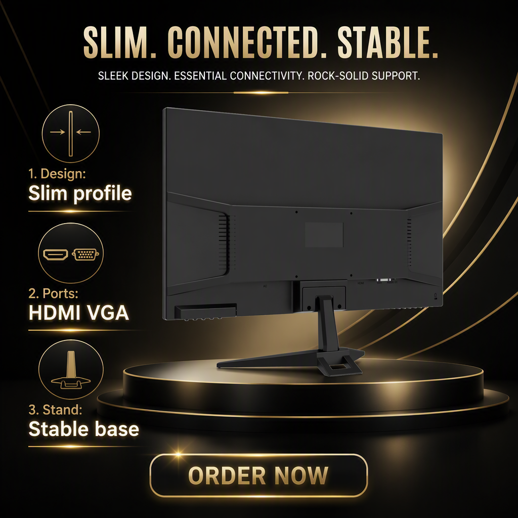 Wholesale MNT20 19.5 <strong>Inch</strong> Refurbished <strong>Monitor</strong> 75Hz 1600x900 TN LED VGA VESA Wall Mount Computer Screen