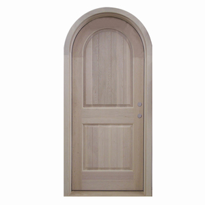 Knotty alder ad arco interno porta di legno con telaio della porta - Product Image 6