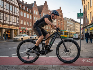 Bicicleta Eléctrica de Montaña con Suspensión Completa, 29 Pulgadas, Motor Bafang de 250W, Todoterreno, Shimano 10 Velocidades - Product Image 1