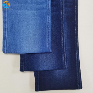 Cổ Điển 12Oz Cao End Indigo Màu Xanh Bông Twill Slub Denim Vải Nặng Nguyên Liệu Denim Phong Cách Cho Kinh Doanh Quần Jean - Product Image 3