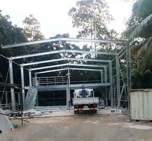 Prefabricated Two Storey Steel Structure Warehouse High Quality Durable House Building for Sale