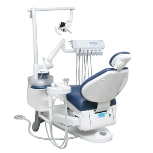 Italy Safety M8 Foshan 2022 Top Mounted <strong>Simulator</strong> <strong>Dental</strong> <strong>Unit</strong> Chair with Promotion air Compressor - Product Image 4