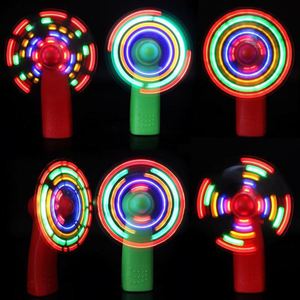 พัดลมมือถือแบบพกพาปรับแต่งได้พร้อมไฟ LED RGB สำหรับงานปาร์ตี้และคอนเสิร์ต - Product Image 3