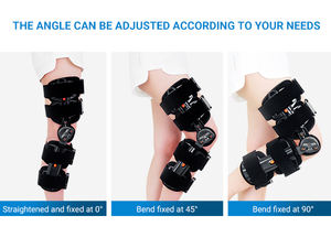 TJ-KM006 professionnel sport Gym genouillère Nylon coton rotule arthrose réglable protection - Product Image 5