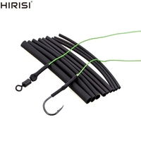 1000 Stück Hirisi Karpfenangel-Rigs Schrumpfschlauch Heizschrumpfschlauch 2mm 3mm Karpfenangel-Zubehör Terminal Tackle 25 Stück pro Packung