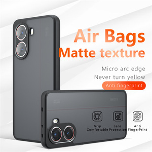 Para <span class=keywords><strong>Xiaomi</strong></span> Redmi Turbo 4 <span class=keywords><strong>3</strong></span> / <span class=keywords><strong>Poco</strong></span> X7 Pro funda ultrafina suave TPU marco transparente mate PC cubierta trasera a prueba de golpes Coque Fundas - Product Image 6