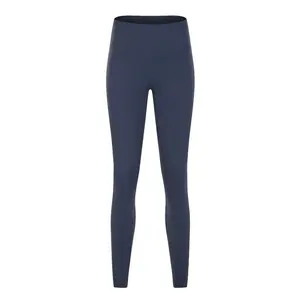 Lady Multi Colors Classic No Front Seam High Waist Yoga Pants Women Buttery Soft Nylon Spandex Fitted Running Gym Leggings