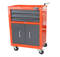 Chariot à outils de réparation automobile JETECH/Jieke avec 3 tiroirs, armoire en fer et serrure, capacité de charge de 100 kg (RC-121-37)