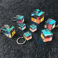 Cube de prisme optique en quartz clair K9 modèle LJ001 RGB
