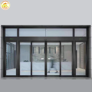 Puertas de Entrada de Metal Negro Estilo Industrial para Cafetería y Bar Urbano - Product Image 2