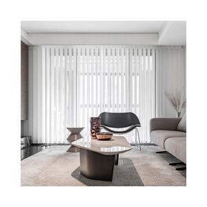 Stores verticaux motorisés Illusion Blinds pour ombrage de patio, stores Dream Curtain, lames pour porte coulissante - Product Image 4