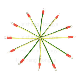 Câble de borne à sertir à anneau torique de fil de raccordement de connecteur <span class=keywords><strong>isolé</strong></span> personnalisé UL1015 - Product Image 4