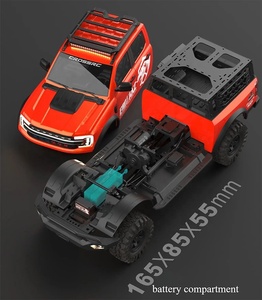 CROSSRC EMO XX2 XXL2 1/5 Camioneta Todoterreno a Escala Grande, Control Remoto, Rock Crawler, Modelo de Coche Monstruo Dinosaurio Grande, RTR NUEVO - Product Image 2