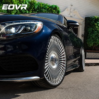Rines Forjados EVOR Personalizados de 18, 20, 22 y 24 Pulgadas, 5x112, 5x114.3, 5x120, 5x130 para Autos de Pasajeros Cadillac, Range Rover, Benz
