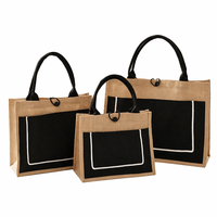 Sacs de mariage personnalisés en jute 2026 – Sacs fourre-tout avec broderie/numérique/soie/transfert thermique de LOGO personnalisé – Sacs écologiques pour souvenirs et cadeaux d'invités