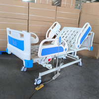Cama de Hospital Eléctrica Multifuncional de ABS para Pacientes Ancianos, Cama Médica para UCI, Venta al por Mayor de Fábrica