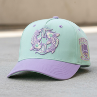 Nuevas Gorras de Alta Calidad, 5 Paneles, Visera Plana, Unisex, Cierre a Presión, Personalizables, para Baloncesto, 100% Poliéster, Deportivas
