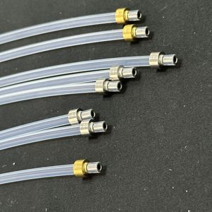 OD4mm extrudado café máquina 300mm FEP tubo tubos com latão - Product Image 2