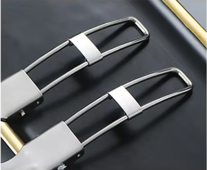 Bán buôn tùy chỉnh chất lượng cao thép không gỉ xách tay gấp salad muỗng nhỏ có thể gập lại Flatware thiết lập dao kéo cho cắm trại dã ngoại - Product Image 3