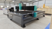Machine de découpe plasma CNC pour tôles métalliques et tubes métalliques 4 axes, usine de fabrication
