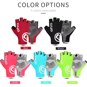 Gants de cyclisme COEXITENECE, demi-doigts, antidérapants, rembourrés, en polyester, absorbant les chocs, respirants pour l'été, pour hommes et femmes, vélo de <span class=keywords><strong>route</strong></span> - Product Image 1