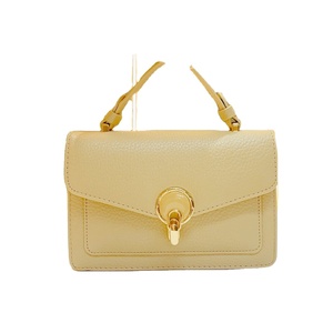 Túi xách thời trang với thiết kế snap kim loại mềm màu trắng kem làm bằng khóa kéo PU đủ đẹp để làm tan chảy Trái tim của bạn - Product Image 1