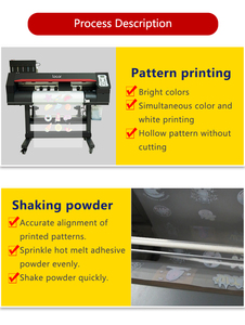 Imprimante à film PET A2 60 cm DTF avec machine à secouer la poudre, pas besoin de découpeuse, imprimante <span class=keywords><strong>traceur</strong></span> - Product Image 3