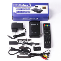 Nouveau récepteur satellite numérique Hellobox 5 DVB-S2 prenant en charge le dongle WiFi, le modem 3G, USB 2.0, Full HD DVBS2 Hhellobox5