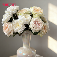 TH961 Buket Bunga Buatan Gaya Korea Lychee Rose Berkualitas Tinggi untuk Dekorasi Rumah