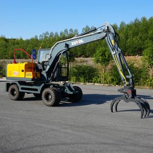 Пятизахватный грейферный захват для бревен Xuvol, для лесозаготовок и работы с сахарным тростником, для колесных экскаваторов - Product Image 4