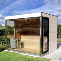 Vente en gros de maisons hôtelières de luxe en forme de capsule spatiale, structure en acier et en bois personnalisées, 2 chambres