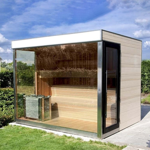 Casa Cápsula Espacial de Acero y <span class=keywords><strong>Madera</strong></span> Personalizada al por Mayor, Hotel de Lujo de 2 Habitaciones - Product Image 6