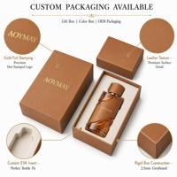 Boîte cadeau de luxe en cuir matelassé pour parfum, emballage personnalisé avec logo, design rigide bordeaux, accents dorés, emballage de parfum haut de gamme