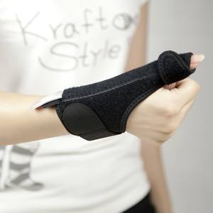 Bantuan selubung Tendon, pelindung jempol/jari, fiksasi pergelangan tangan dengan pelat aluminium putar, penutup pelindung Tangan & sendi ibu - Product Image 1